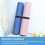 2in x 12ft | Hook and Loop Straps Heavy Duty | Double Sided Self-Gripping Strips | Reusable Multi-Purpose Wrap Roll for Home, Office, Data Center, and More