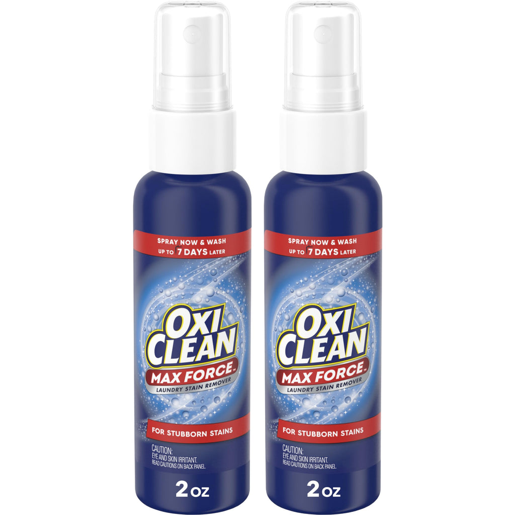 OxiClean Max Force Laundry Stain Remover Spray Refill, 48 fl oz (Pack of 4)
