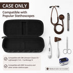 Stethoscope Case for 3M Littmann Classic III/Cardiology IV, Blackheart