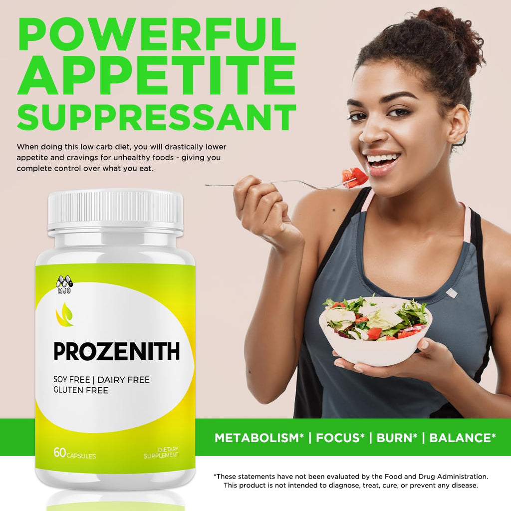 (3 Pack) Prozenith Capsules, Official Prozenith Supplement with All Natural Ingredients, Pro Zenith Advanced Formula Wellness Support Pills Maximum Strength Vitamin for Men and Women (180 Capsules)