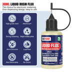 BEEYUIHF Liquid Solder Flux Dropper, Liquid Soldering Flux, No Clean Liquid Flux, Electrical Liquid Rosin Flux Solder, Liquid Flux Soldering Squeeze Bottle (30 mL/1.05Oz.)