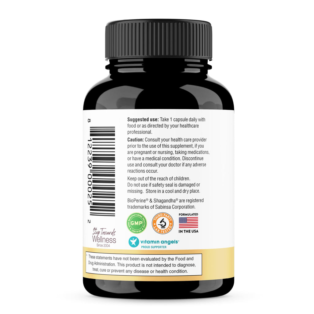 Sandhu's DIM Supplement 200 mg - 60 Capsules - Diindolymethane with Ashwagandha & Bioperine Hormone Balance for Women & Men, Hormonal Acne Supplements