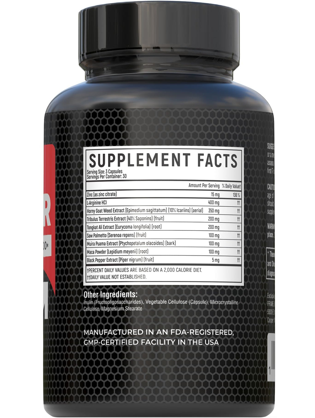 Premium Male Enhancement | Rapid Acting Blood Flow Support | Bigger, Rock Hard, Longer | 9 in 1 Intimacy Complex to Restore Confidence, California Manufactured, 3rd Party Tested – 90 Caps