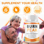 (2 Pack) Burn Peak Capsules, Official Burnpeak Pink Salt Pills with All Natural Ingredients, Advanced BurnPeak Health Supplement with Premium Vitamins for Active Lifestyle Support (120 Capsules)