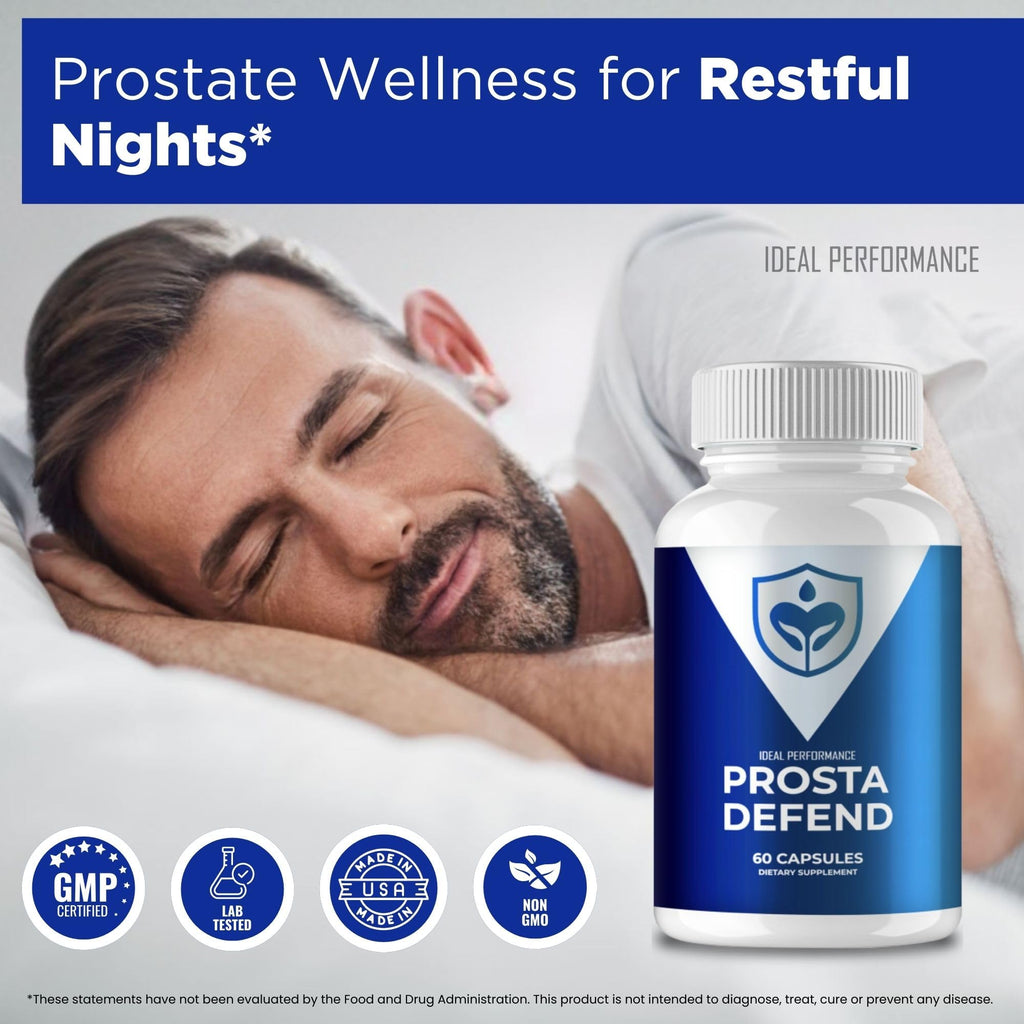 Prosta Defend Capsules, Advanced ProstaDefend Prostate Health Supplement Pills, Bladder Comfort & Daily Urinary Support - Maximum Strength for Wellness & Comfort, Prosta Defend Reviews (2 Pack)