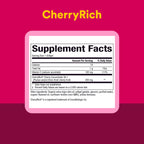 CherryRich by Natural Factors, Super Strength Cherry Concentrate, Antioxidant Support for Healthy Joints and Uric Acid Metabolism, 90 softgels (90 servings)