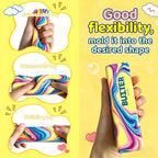 2 Packs Slow Rising Butter Squishy, Squishies Butter Squeeze Toys Pack Sensory Stress Relief Soft & Stretchy Fidget Toy for Party Favors Squishy Butter