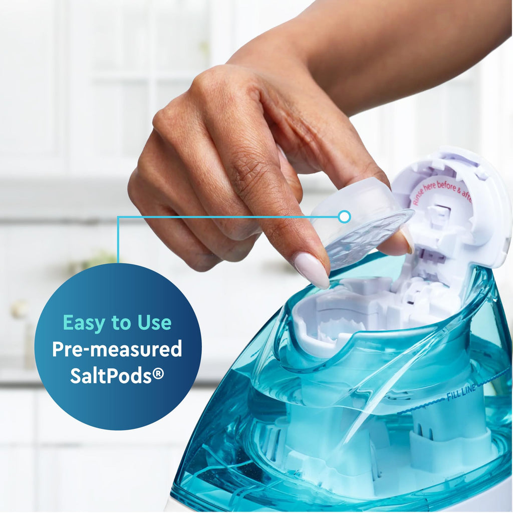 Navage® Salt Pods Refills Daytime & Nighttime 3 30-Packs (45 Each Variety) - Morning & Night Congestion Relief, Designed for the Nose Cleaner, Sinus Rinse for Better Breathing Around The Clock