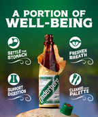 Full Case of Cardboard 12 Packs (120 Total) 120bottles liquid by Underberg