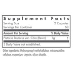Allergy Research Group NutriCology Mastic Gum - Supports Digestive Comfort - Delivers 1000 mg Chios Mastic Gum Resin per Serving - Vegetarian & Hypoallergenic - 60 Servings - 120 Capsules