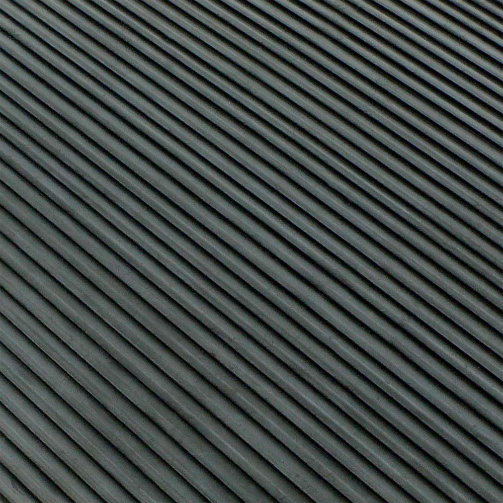 Rubber-Cal Ramp Cleat Non-Slip Outdoor Rubber Mats - 1/8" x 3 ft x 8 ft
