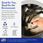 Clean People Laundry Washing Capsules - Recyclable Packaging, Hypoallergenic, Stain Fighting - Ultra Concentrated, Laundry Soap - Fresh Scent, 32 Pack