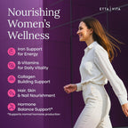 Primal Beef Organ Supplement for Women (Made in USA) Boosted w Shatavari, Maca, Ashwagandha, and Chasteberry - Grass Fed Uterus, Ovary, Liver, Kidney, Heart Bone Matrix, Gotu Kola and Queen Colostrum