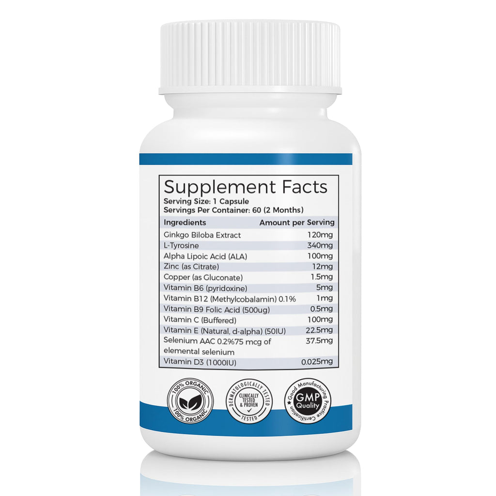 Vitilox Pigmenta+ Advanced, Skin Tone Support Supplement – 60 Tablets | 2 Months | Natural Vitiligo Skin Pigmentation Support | Reduce White Body Spots