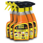 Goo Gone Spray Adhesive Remover Gel, 6 Pack, Removes Glue, Stickers, Tape Residue, Grease, Gum & Wax, Adhesive Spray with Citrus Cleaning Power for Hard Surfaces, Carpets & Fabrics