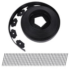 Werthic 40FT 2" No Dig Flexible Landscape Edging Plastic Garden Border Kit