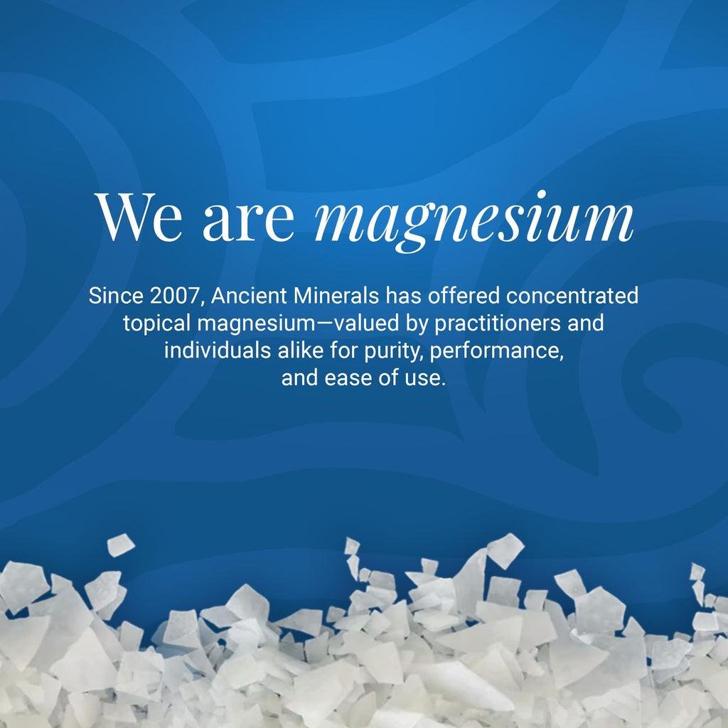 Ancient Minerals Magnesium Bath Flakes - Bathing Alternative to Epsom Salt - Soak in Natural Salts - High-Absorption Efficiency for Relaxation, Wellness & Muscle Relief (4 .4 lb)