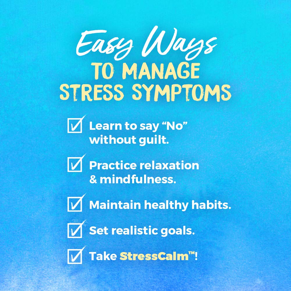 Boiron StressCalm Tablets for Relief of Stress, Anxiousness, Nervousness, Irritability, and Fatigue - 120 Count