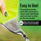 Golf Club Polish & Rust Remover – Made in USA – Instant Golf Club Cleaner & Scratch Remover Cream – 8 oz Golf Club Polish Compound, Groove Cleaner & Golf Club Polishing Kit – Shine, Protect & Restore