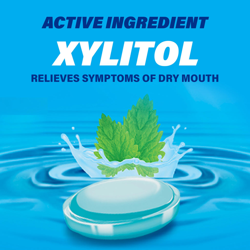 ACT Dry Mouth Lozenges with Xylitol, Soothes, Moisturizes & Freshens, Soothing Mint, Value Size, 36 ct., 2 pk