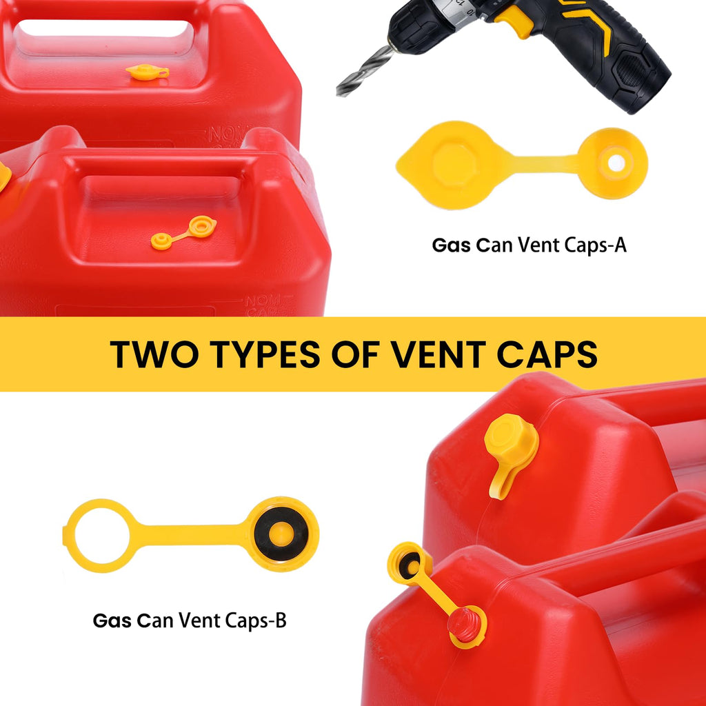 3-Pack Upgraded Gas Can Spout Replacement, Gas Can Nozzle Leak-Proof Kit