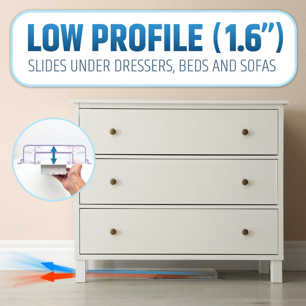 Side Extender Deflector Powerful Magnetic Air Vent Deflector Sideways (Side Extender) - 3 ...