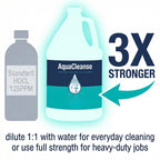 AquaCleanse Hypochlorous Acid 500PPM All-Purpose Cleaner Spray (1 Gallon) – 3X Stronger Than Standard HOCL – Pet & Family Safe, Non-Toxic Surface Cleaner & Odor Remover - No Harsh Chemicals – USA Made