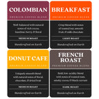 Copper Moon K-Cup Coffee Pods, Light Medium & Dark Variety Pack, 80 Count