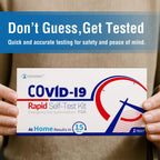 Genabio COVID-19 Antigen Rapid Self-Test Kit (270 Tests) – FDA EUA Authorized | 15 Min At-Home Results | OTC Nasal Swab | Easy Self-Test | (54 Packs, 5 Tests per Pack)