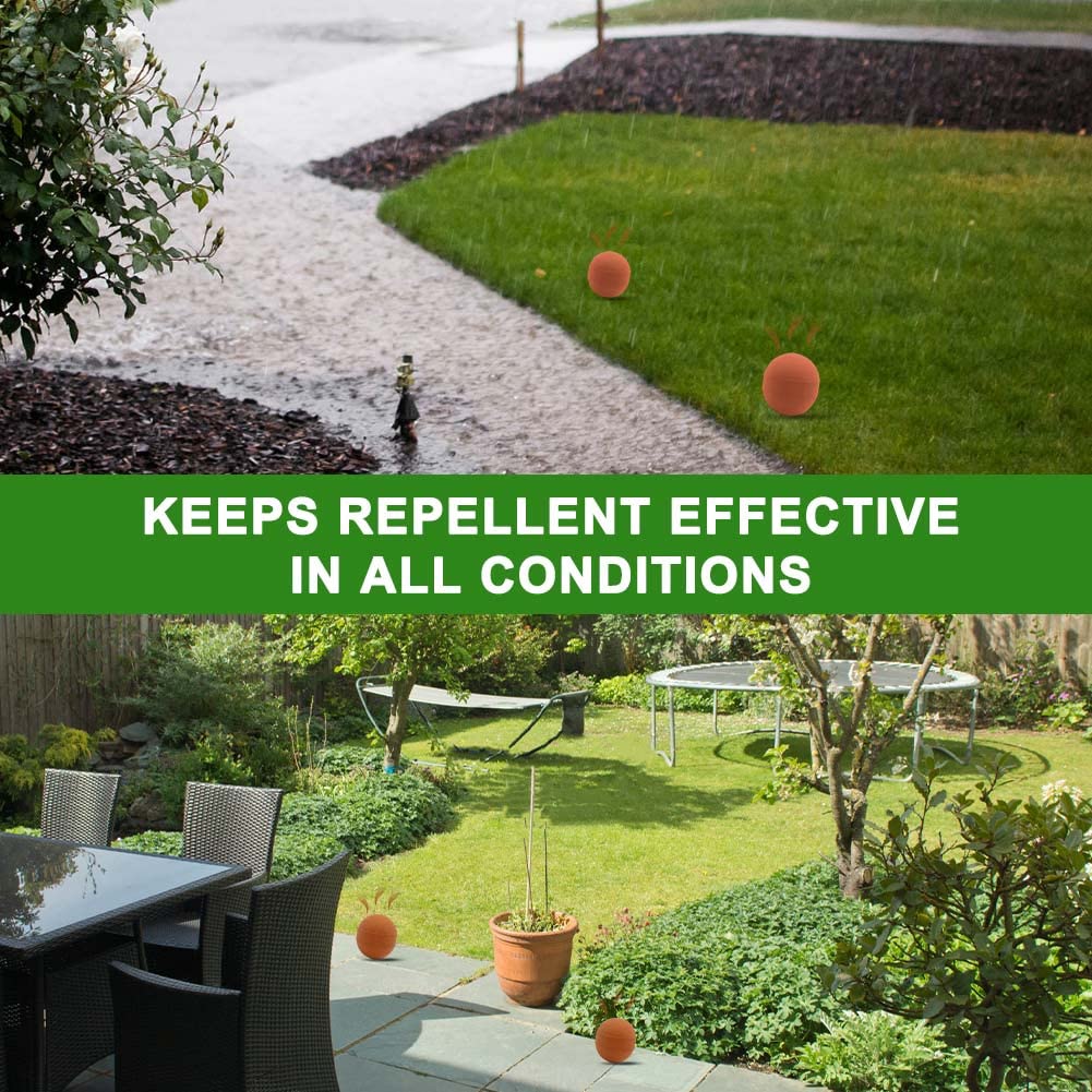 Whemoalus Snake Repellent for Outdoors Pet Safe, Snake Away Repellent for Outdoors, 8-Pack Snake Repellent for Yard, Rattlesnake Repellent for Home, for Yard Garden