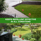 Whemoalus Snake Repellent for Outdoors Pet Safe, Snake Away Repellent for Outdoors, 8-Pack Snake Repellent for Yard, Rattlesnake Repellent for Home, for Yard Garden