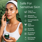 Tree To Tub Hydrating Face Moisturizer for Dry & Sensitive Skin - Water Based Hyaluronic Acid Facial Moisturizer, Moisturizing Face Cream for Women & Men w/Organic Aloe, Green Tea, Natural Ginseng