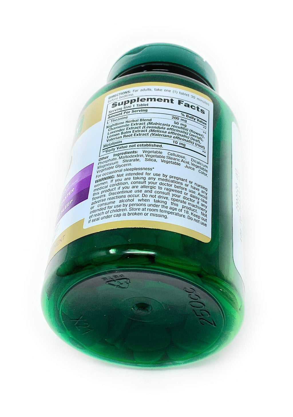 Nature's Bounty Sleep3 10mg. Melatonin, 120 Tablets