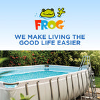 Flippin’ FROG Floating Sanitizer System for Pools 2,000 to 5,000 Gallons - Prefilled Floater with Sanitizing Minerals and Chlorine for Easy Pool Treatment & Maintenance - 1 Pack