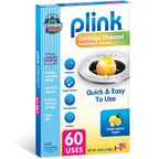 Compac Home Plink Garbage Disposal Cleaner and Deodorizer 60ct VALUE PACK - Lemon