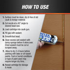 DAP Dynaflex 230 Premium Elastomeric Sealant, Cedar Tan, 10.1 Oz (7079818412) (Pack of 6)