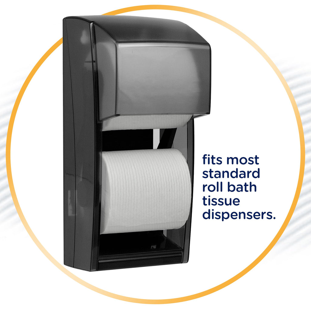 Cottonelle Professional Standard Roll Toilet Paper, Bulk (12456), Ultra CleanCare Bathroom Tissue, Clean Ripple Texture, White (48 Rolls of 170 Sheets, 8,160 Sheet Total)