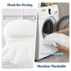 Ozyalo Bath Pillows for Tub, Luxury Bathtub Pillow for Head & Neck Support