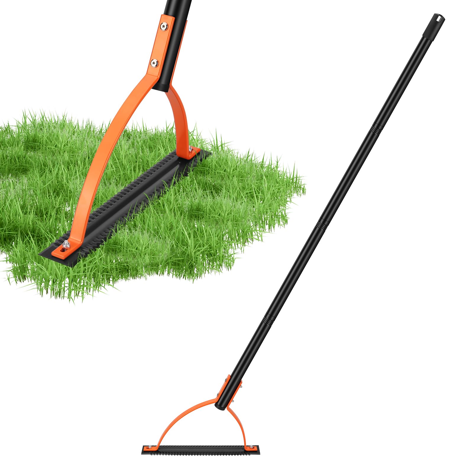 BlumWay 60 INCH Weed Grass Cutter, Double-Edged Serrated Sharp Steel Blade