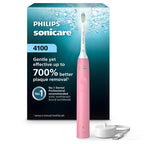 Philips Sonicare 4100 Rechargeable Electric Toothbrush, Deep Pink