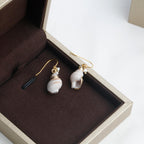 Boho Beach Jewelry Ocean Seashell Conch Dangling Earrings for Women