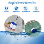 SLSM Screw-in Hot Tub Filter Cartridges Replacement for All RELXTIME, ALEKO, Wejoy, Aquaspa Spa,Clever Spa Filter,Threaded Filter for Inflatable Hot Tubs & Massage Pools (12 Pack)