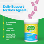 Culturelle Kids Complete Chewable Multivitamin + Probiotic For Kids, Ages 3+, 90 Count, Digestive Health, Oral Health & Immune Support - With 11 Vitamins & Minerals, including Vitamin C, D3 & Zinc