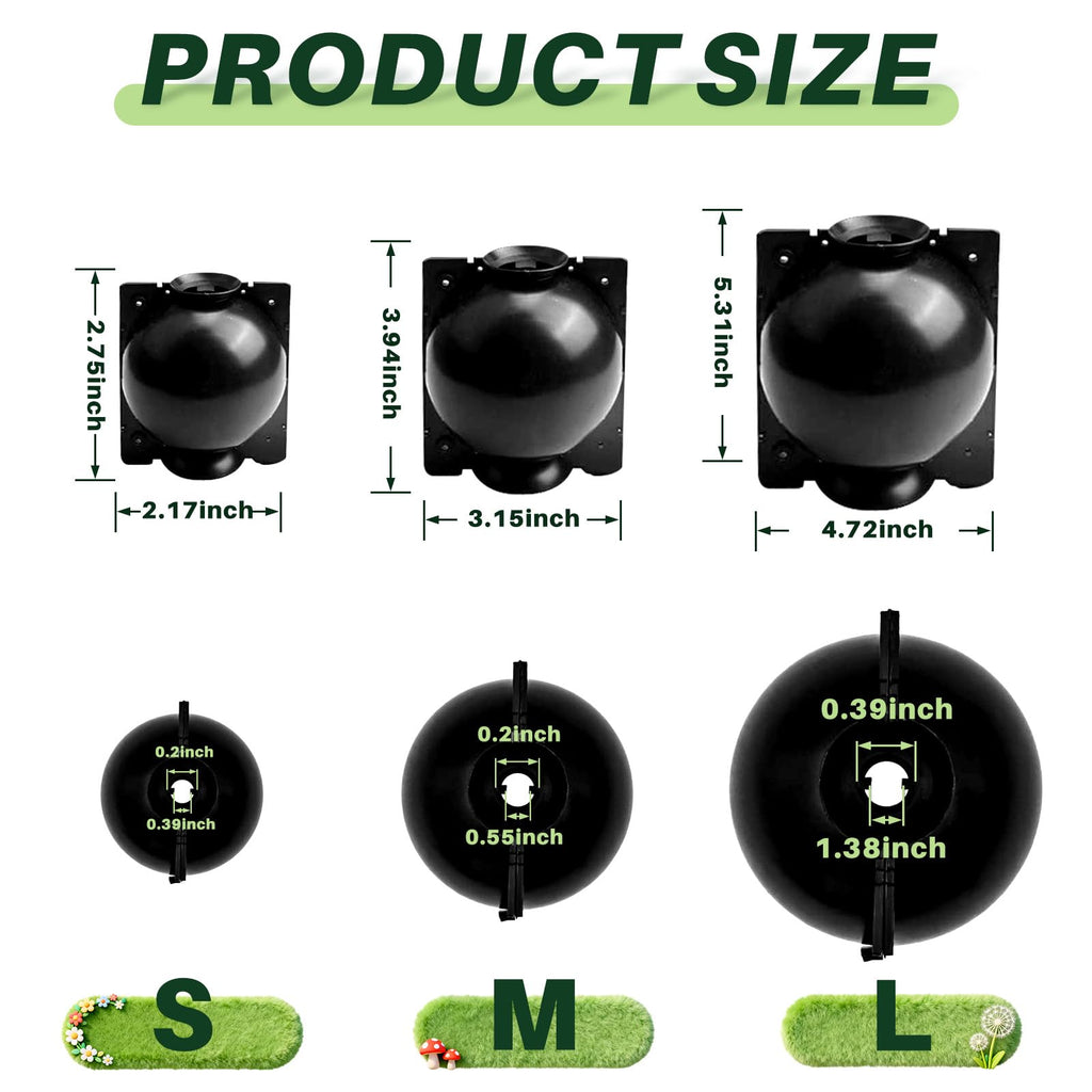 12PCS Reusable Air Layering Pods for Plant Rooting Growing Propagation Ball