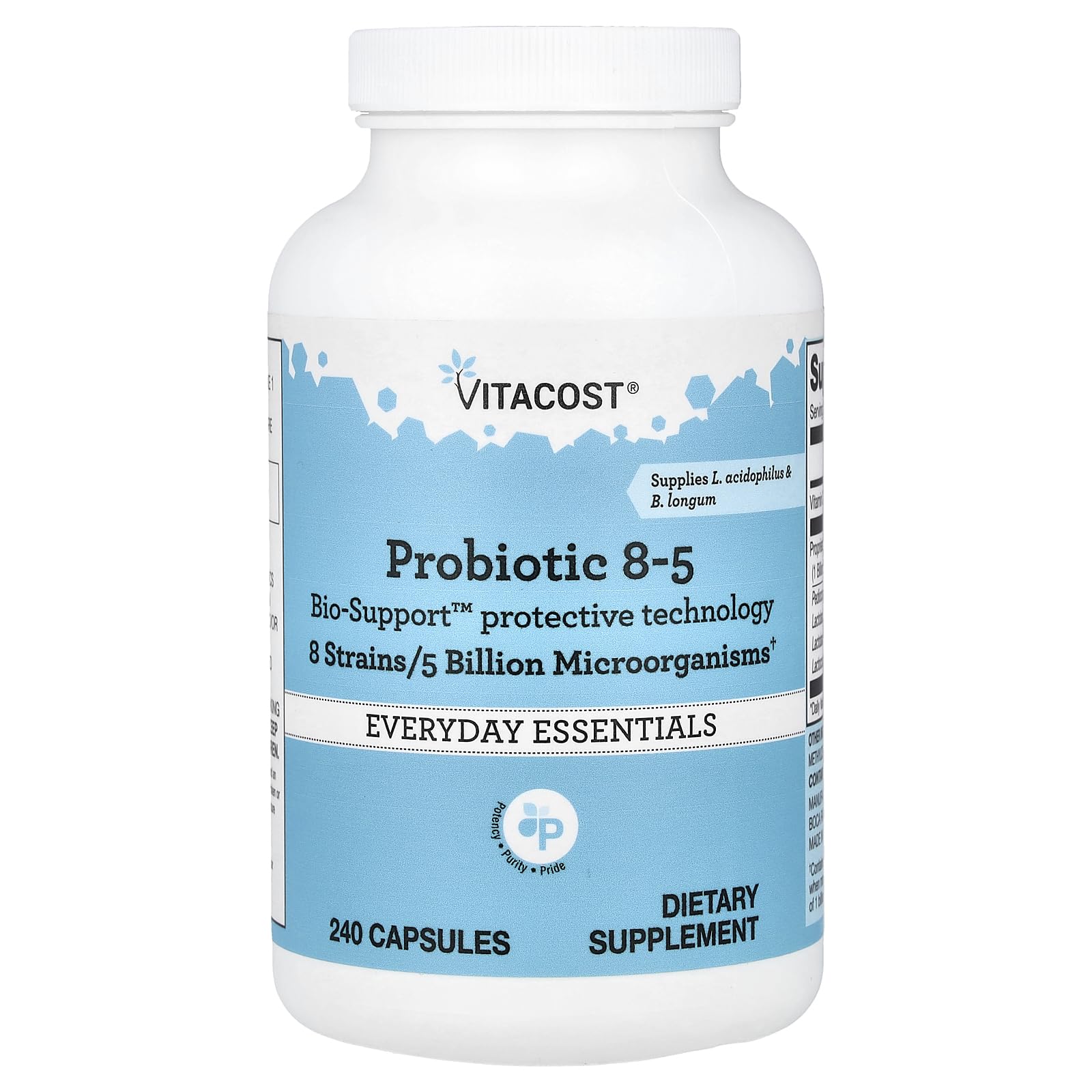 Vitacost Probiotic 8-5, 240 Capsules