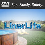 Liner Life Above Ground Pool Liner Pad 16' x 32' Rectangle, Protects the Bottom of Aboveground Pool and Extends Life of the Liner, Strong Durable Puncture Resistant Polyester Geotextile Material Black