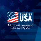Americo Red Buffer Floor Pad, For Light Cleaning and Buffing, 14"x20", 5 Pads/Case, Made of 100% Recycled Content, USA Made
