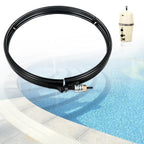 FILTERUP Upgrade 190003 Tension Control Clamp Kit and Spa Filter, Compatible with Pentair FNS Plus, Clean & Clear Plus, Quad DE Filters Steel Pool Filter Pumps, 23-1/4" Length