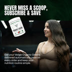 VEDGE Nutrition Organic Greens - Vegan Plant-Based Greens Superfood Powder - Drink Mix for Energy, Antioxidants & Recovery - Full Spectrum Greens for Athletes - 30 Servings - Mixed Berry Flavor