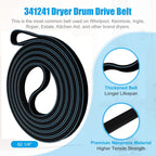 【Belt Upgraded】4392065 Dryer Repair Kit,Including Rollers 349241t,Idler 691366,Belt 341241,Replacement Parts for whirlpool,kenmore,admiral,amana,crosley,estate,inglis,kitchenaid,roper,maytag